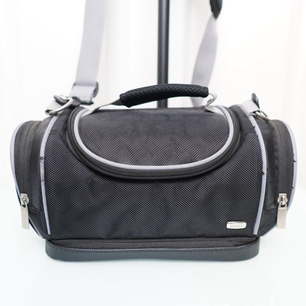 Kodak Camera Shoulder Bag Black Gray Case